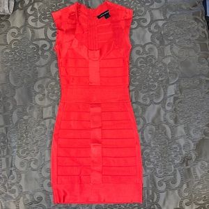 Fire Red Bodycon dress
